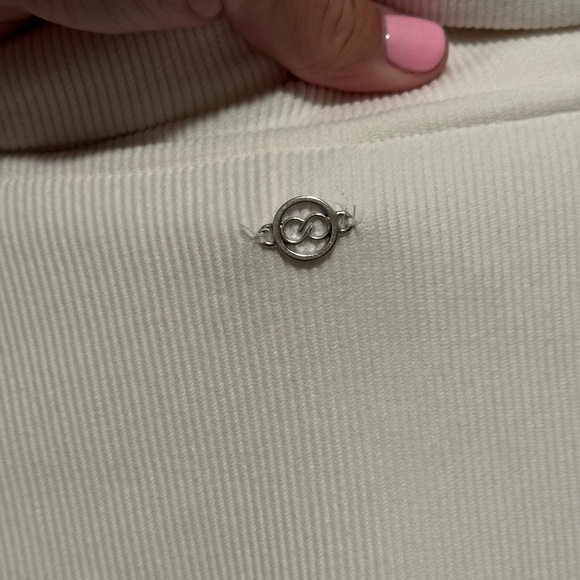 CALIA by Carrie Underwood ottoman half zip L - Picture 6 of 9